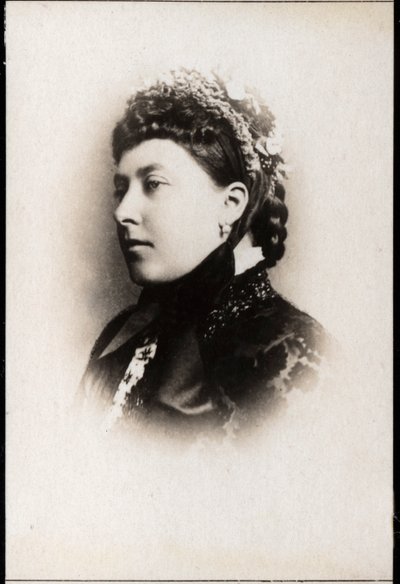 Porträt von Prinzessin Helena des Vereinigten Königreichs (1846-1923) von French Photographer